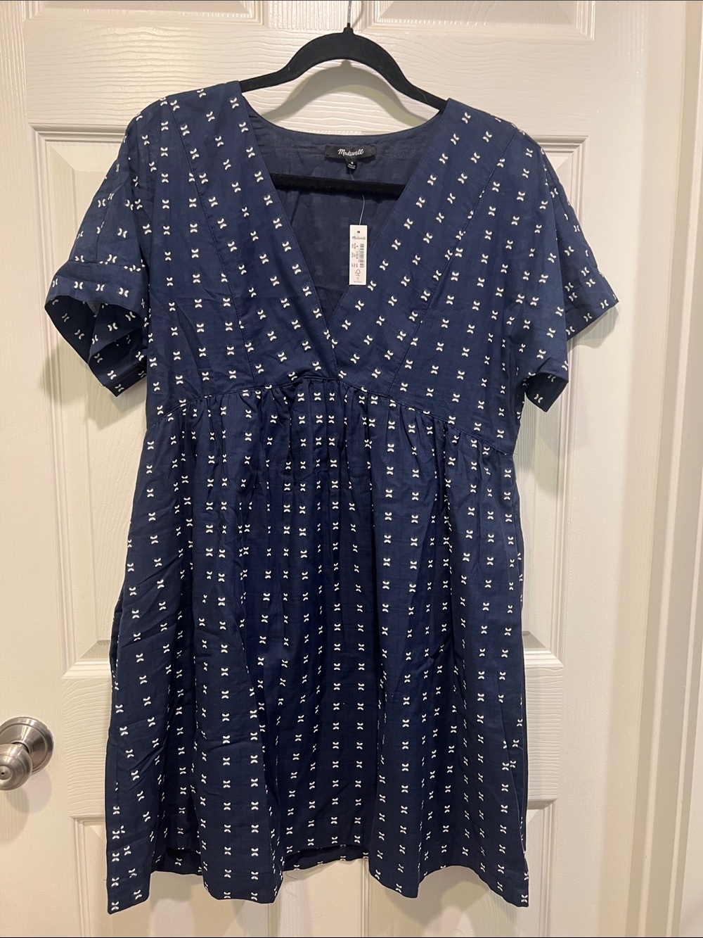 Madewell Navy Mini Dress Size M